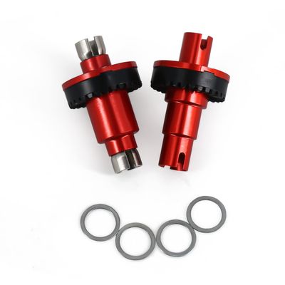 Abendor 2 Pcs Front One-Way&Rear Solid Axles Differential for Mini-Z AWD AMZ Mini-Q IW04 1/28 Wltoys RC Drift Car Upgrade Parts