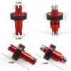 Abendor 2 Pcs Front One-Way&Rear Solid Axles Differential for Mini-Z AWD AMZ Mini-Q IW04 1/28 Wltoys RC Drift Car Upgrade Parts view 2