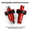 Abendor 2 Pcs Front One-Way&Rear Solid Axles Differential for Mini-Z AWD AMZ Mini-Q IW04 1/28 Wltoys RC Drift Car Upgrade Parts view 3