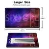 Board Game 14x24in MTG Playmat Compatible for OCG CCG RPG TCG Playmats (Blue and Black) view 2