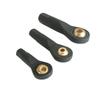 4pcs Nylon Ball Head Universal Ball Head Nylon Link Rod End Ball Joint Head for RC Crawler Car M2 M3 M4 M5 view 2