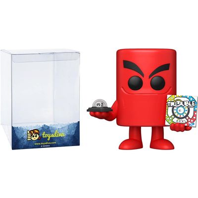 Funko Trouble Board: Pop! Retro Toys Vinyl Figurine Bundle with 1 Compatible 'ToysDiva' Graphic Protector (098-58614 - B)