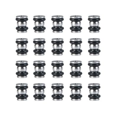 20PCS Rod End Ball Head Holder Tie Rod Ends Ball Joints for 1/24 RC Crawler Axial SCX24 90081 001 002 005 006 Gladiator ( Color : 1Set )