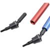 2/4pcs Slider Front/Rear Drive Shaft Set for 1/10 ARRMA 3s&Mega Vorteks Senton Granite Old Big Rock Upgrade Parts ( Color : Blue 4pcs ) view 4