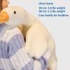 Grafingy Swan Stuffed Animal, 19.68inch 2.6 lbs Weighted Stuffed Animals Swan Weighted Plush Animals Goose Plush Toy Duck Plush Pillow Gifts for Kids view 3