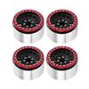 4PCS 1/10 RC Rock Crawler Aluminum 2.2 Beadlock Wheel Rims for 1/10 Axial SCX10 90046 RR10 Wraith TRAXXAS TRX4 TRX6 ( Color : Option 5 ) view 1