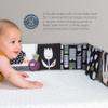 Taf Toys Urban Garden Soft Cloth Newborn Book, Crinkle Baby Book. High Contrast Sensory Toys. Early Education Activity Toy. Infant Tummy Time Toys. Multi-Sensory Textures and a Baby-Safe Mirror view 2