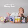 Taf Toys Urban Garden Soft Cloth Newborn Book, Crinkle Baby Book. High Contrast Sensory Toys. Early Education Activity Toy. Infant Tummy Time Toys. Multi-Sensory Textures and a Baby-Safe Mirror view 4