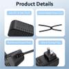 HISPD AC Adapter Compatible with Flysky FS-T2A FST2A 2 Channel 2.4Ghz Stick AFHDS Transmitter PSU view 2