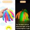 Valentines Day Cards for Kids - 24Pcs Dinosaur Cards With Glow in Dark Stretchy String Sensory Fidget Toys for Party Favors, Classroom Exchange Gifts, School Supplies view 4
