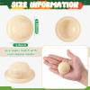 Sratte Mini Safari Hats Miniature Jungle Explorer Pith Hat Plastic Safari Party Tiny Adventure Party Toy Beige(25 Pcs) view 3