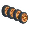 MOOKEENONE 4X Aluminum Alloy Wheels Rim Tires for Wltoys 1/28 K969 K989 P929 RC Car view 3