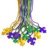 YSPPF 12 Pcs Mardi Gras Bead Necklace Gold Purple Green Mardi Gras Party Supplies view 1