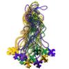 YSPPF 12 Pcs Mardi Gras Bead Necklace Gold Purple Green Mardi Gras Party Supplies view 4