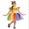 Fun Costumes Kids Crayon Box Costume Dress - Dress and Headband Included, Multicolor (X-Small) view 1
