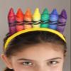 Fun Costumes Kids Crayon Box Costume Dress - Dress and Headband Included, Multicolor (X-Small) view 3