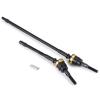 WEFEINO 2Pcs HD Steel Front Axle CVD Drive Shafts for 1/10 Axial Wraith 90018 RC Crawler Car view 3