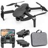 Lozenge Brushless Drone with Camera 4K Camera GPS Drone Follow Me Drone Quadcopter Helicopter L300 RC Drones with Camera Motorized Adjustment Camera Dual Cameras (Black, 4K Double Camera&3 Battery) view 1