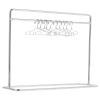 NUOBESTY 1 Set Doll Dress Rack Doll Clothes Hanger Miniature Clothing Display Rack Garment Coat Hanger Doll House Decoration Doll House Furniture Accessories - Silver view 1
