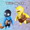 Gang Beasts Blue Wrestler Plush 12" Video Game Character Doll Figure view 4