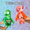 Gang Beasts Green Wrestler Plush 12" Video Game Character Doll Figure view 4