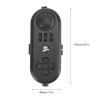 JTLB Fidget Sensory Toy, Reduce Stress Relax Mood Portable Anxiety EDC Toy Fidgets Controller Pad Anxiety Toy (3 All Black) view 2