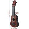 Toddmomy Kids Ukulele Toy Guitar 4 Strings Mini Musical Instrument for Toddlers Beginner Learning and Fun Play view 2