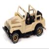 Auto World Xtraction Off Road 1979 Jeep CJ-7 (Tan) HO Scale Slot Car view 2