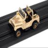 Auto World Xtraction Off Road 1979 Jeep CJ-7 (Tan) HO Scale Slot Car view 4