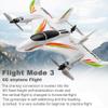 QIYHBVR RC Airplane, 2.4Ghz Remote Control Plane with 6 Axis Gyro System, Vertical Takeoff, Brushless Motor, Easy to Fly RTF Foam RC Aircraft for Adults RTF view 4
