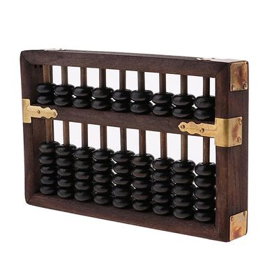 Almencla Wooden Chinese Abacus Traditional