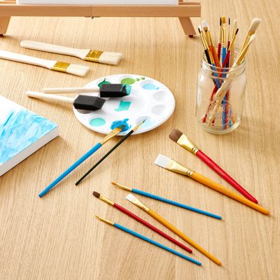Craft Smart Mixed Brush Set, 12 Packs: 25 ct. (300 Total)