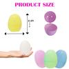 The Dreidel Company Fillable Easter Eggs 200-Pack, Pastel Colorful Bright Plastic Easter Eggs with Hinge, Perfect for Easter Egg Hunt, Surprise Egg, Easter Hunt, 2.25" Fillable Eggs view 3