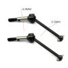 2Pcs Universal Steel Drive Shaft CVD 44MM for 3Racing Sakura D3 CS XIS Zero S Compatible with Tamiya TB-03 TB-03D 1/10 RC Drifting Car view 2