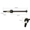 2Pcs Universal Steel Drive Shaft CVD 44MM for 3Racing Sakura D3 CS XIS Zero S Compatible with Tamiya TB-03 TB-03D 1/10 RC Drifting Car view 3
