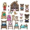 Goldilocks & The Three Bears Felt Figures Flannel Board Stories (Small) view 1