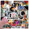 60 PCS Climbing Stickers,Outdoor Extreme Sports Rock Climbing Stickers for Water Bottles, Laptops, Suitcases,Skateboards,Car,Perfect Gifts for Climber,Adults,Teens and Kids view 2