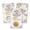 50 Baby Shower Scratch Off Game, Pink Elephant Rose Lucky Draw CardParty Activities, Decorations, and Supplies- It's a Girl view 1