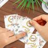 50 Baby Shower Scratch Off Game, Pink Elephant Rose Lucky Draw CardParty Activities, Decorations, and Supplies- It's a Girl view 3