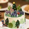 SIENON 12pcs Wild Animals Figure Toys with Cards, Plastic Realistic Zoo Jungle Safari Figurines with Elephant Lion Giraffe Bear Gorilla Hippo for Kids Educational Learning Party Favors Cake Decoration view 4