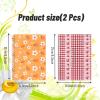2 Pcs Sticker Book Collecting Album Reusable Sticker Organizer Storage Book for Stickers Collection A5 (64 Pages) view 2