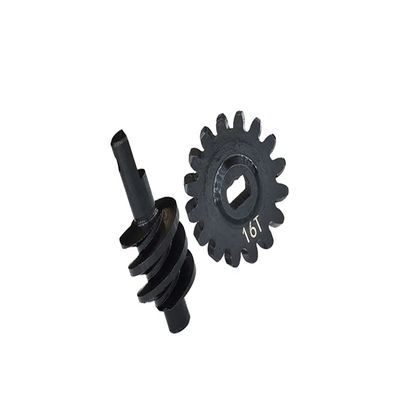 GPM Upgrades Medium Carbon Steel Overdrive Differential Worm Gear Set 16T for 1/24 4WD SCX24 Deadbolt (AXI90081) & 1/24 Jeep Wrangler JLU CRC (AXI00002) RC Cars (16T)