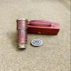 Personalized Nautical Vintage Brass & Leather Handheld Functional Telescope with Leather Case - Pirate Spyglass, Sailor Gift, Gift for Dad view 2