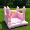 Pink Bounce House Castle with Blower |All PVC| 13.5x11.5 FT Large Bouncy Castle Inflatable Jumper for Kids Age 5-12, Suitable for Birthday Gift, Party Atmosphere, Wedding Decorations view 1