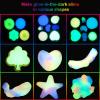 48 Pack Galaxy Slime, Glow in The Dark Slime Kit Party Favors for Girls and Boys, Non Sticky, Super Soft, Wet, Stress Relief Putty Toys. view 4