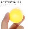 25pcs Bingo Ball Hollow Ball Bingo Games for Family Machine Game s Props Mini Table Top Christmas Decor s Child Sid Wooden view 2