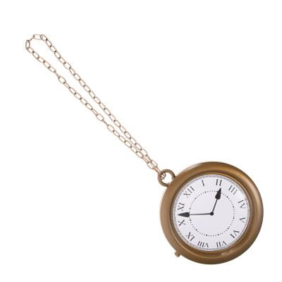Clock Necklace Costume Men Necklace Men Cosplay Clock, Party Decor Party Prop Toy for Cosplay Props Set