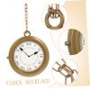 Clock Necklace Costume Men Necklace Men Cosplay Clock, Party Decor Party Prop Toy for Cosplay Props Set view 3