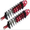 GPM 2Pc Set Upgrades Aluminum 6061-T6 Front Adjustable Spring Dampers 128MM with 6MM Shaft for 1/8 4WD Sledge Monster Truck (95076-4) RC Cars (red) view 1