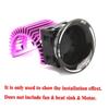 RC Drift Car Model Car Racing Car Motor Metal Fan Cover Air Inlet 30 * 30 Cooling Fan Cover Air Cooling Channel (Blue) view 2